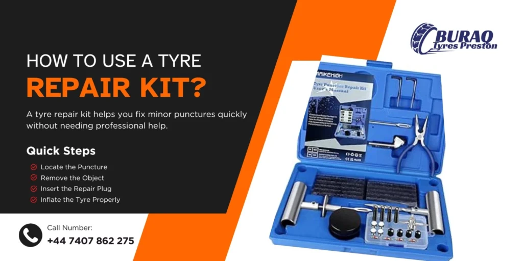 How to Use a Tyre Repair Kit? Steps, Limits and Expert Tips