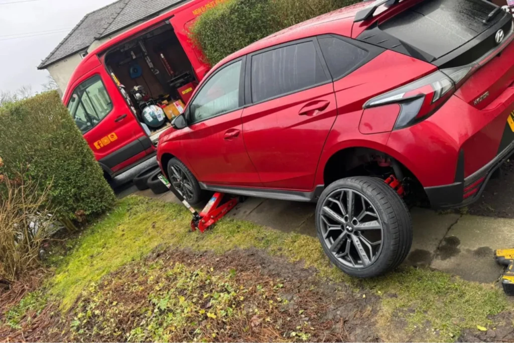 Mobile tyre fitting service in Burnley by Buraq Tyres